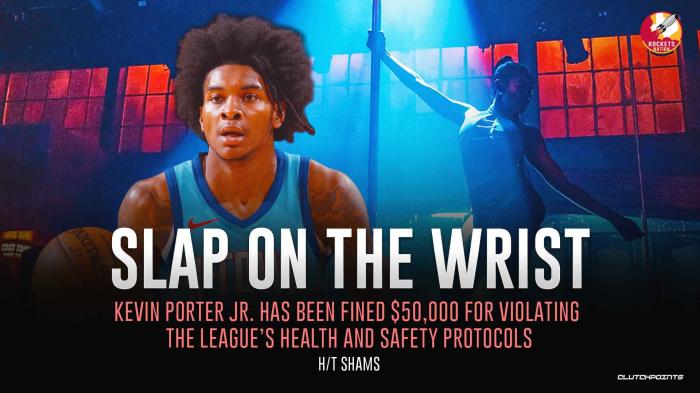 NBA官宣两笔罚单！哈登接班人逛夜店遭重罚，斯玛特威胁裁判被禁赛