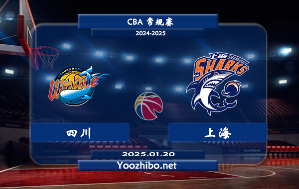 01月20日 CBA常规赛 四川vs上海直播前瞻分析
