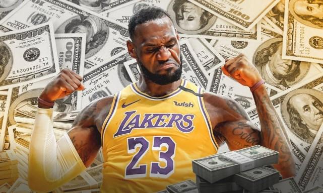 世界运动员年收入100强出炉！詹姆斯破亿排名第5位，NBA上榜31人