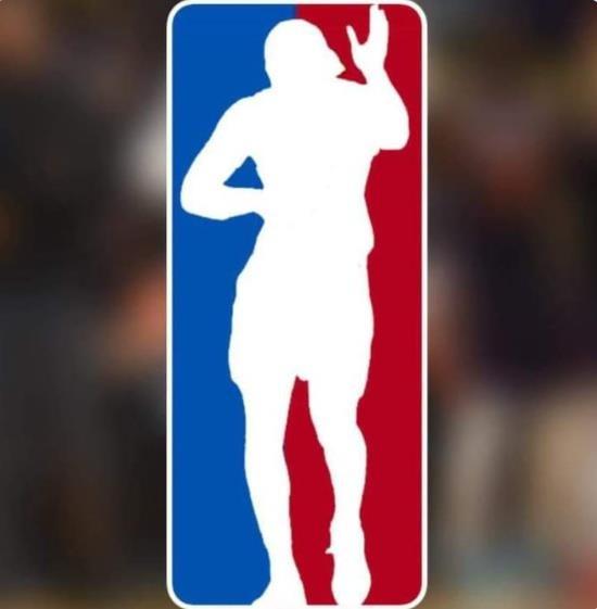侮辱性极强！网友P图制作新的NBAlogo：克劳德嘲讽老詹的跳舞动作！