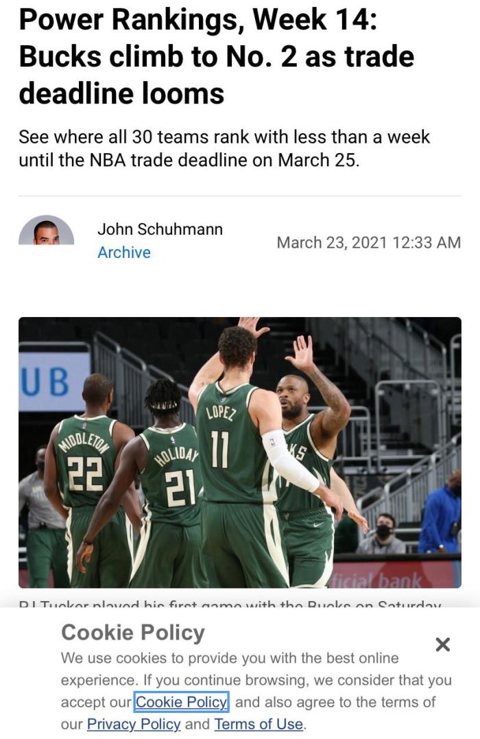 NBA官方球队战力榜：湖人跌至第六，雄鹿逆袭，篮网仍稳居榜首！