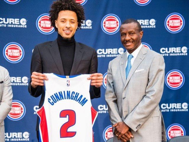 状元待遇不一样！坎宁安获准身披2号，该球衣24年前已在活塞退役