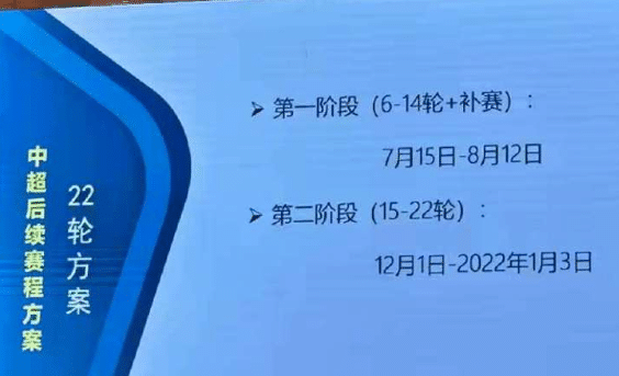 中超赛程调整后，足协还有重要细节要明确，这对争冠有直接影响