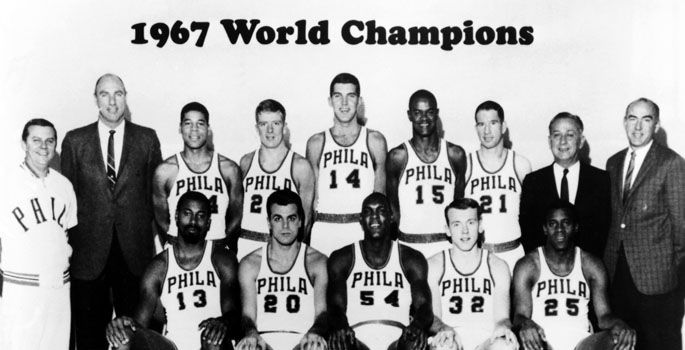 NBA编年史(1966-67):76人夺冠 张伯伦双重复仇