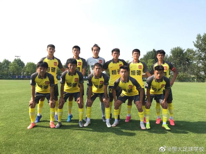 U21联赛广州队5-0大胜, 恒大青训大放异彩