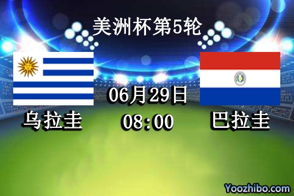 乌拉圭vs巴拉圭赛事前瞻分析：乌拉圭状态下滑往日优势不再
