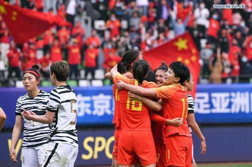 中国女足奥运会赛程：7月21日下午4点踢巴西