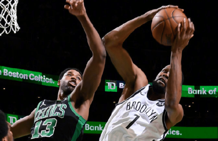 回家！篮网球迷猛烈反击，欧文暴扣点燃主场，哈登被高喊MVP